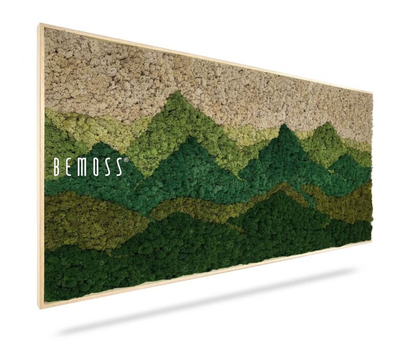 Mechový obraz BEMOSS® Panorama
