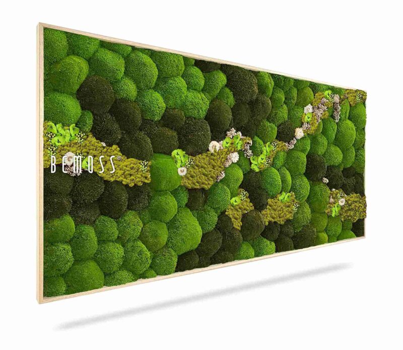 Mechový obraz BOLMOSS COSMO Lime