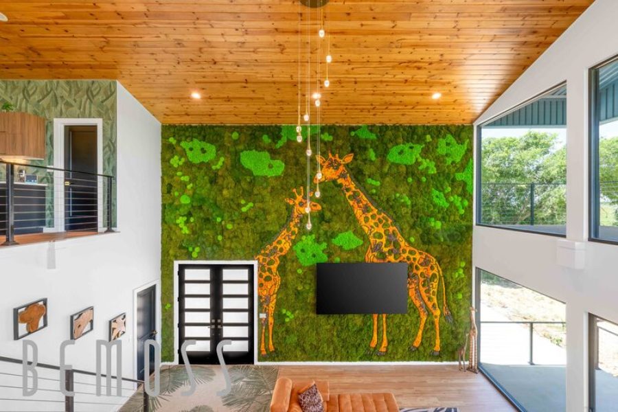 Green wall Texas