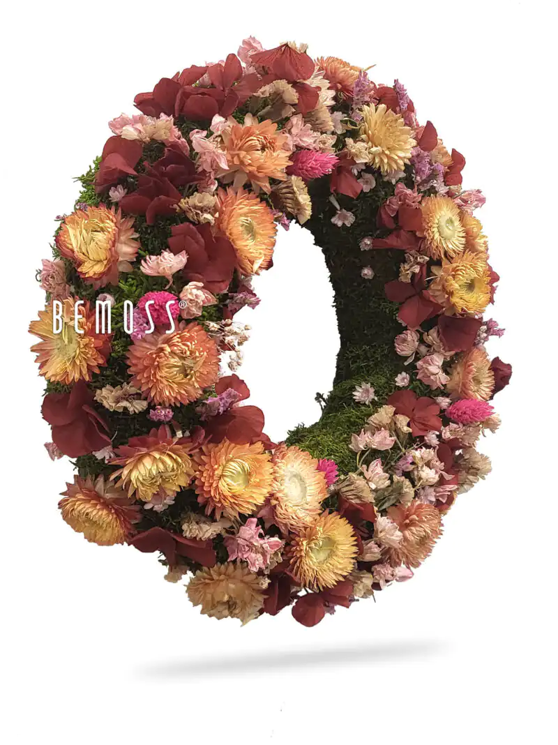 Mechový věnec ASEMINI